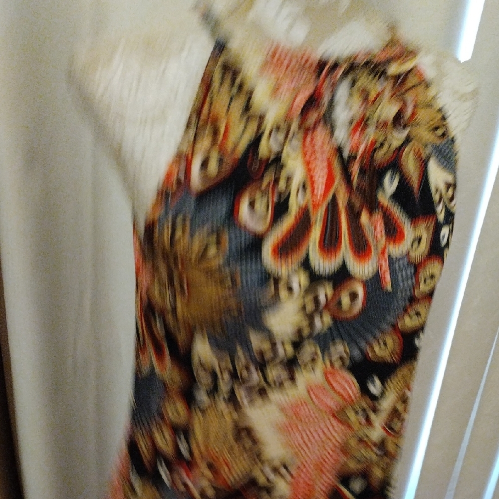 Elegant Multicolor Halter Dress - Picture 3 of 9